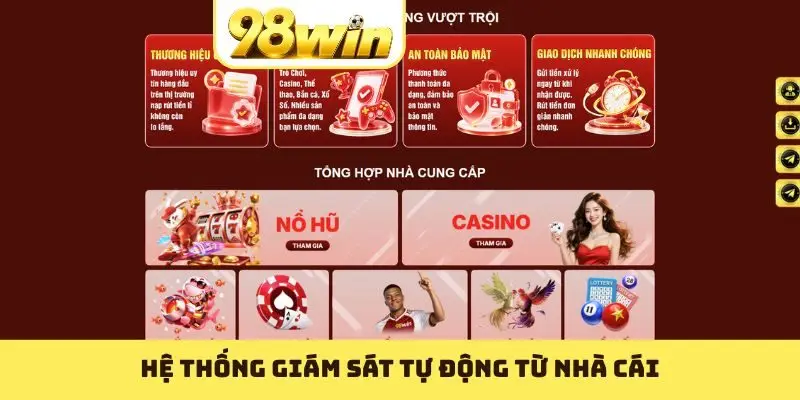 Hệ thống giám sát tự động từ nhà cái